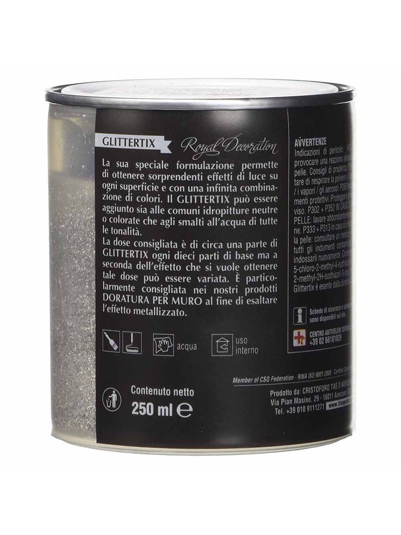 Glitter gel - Tixe Glittertix Rame/250 ml - BricoBravo