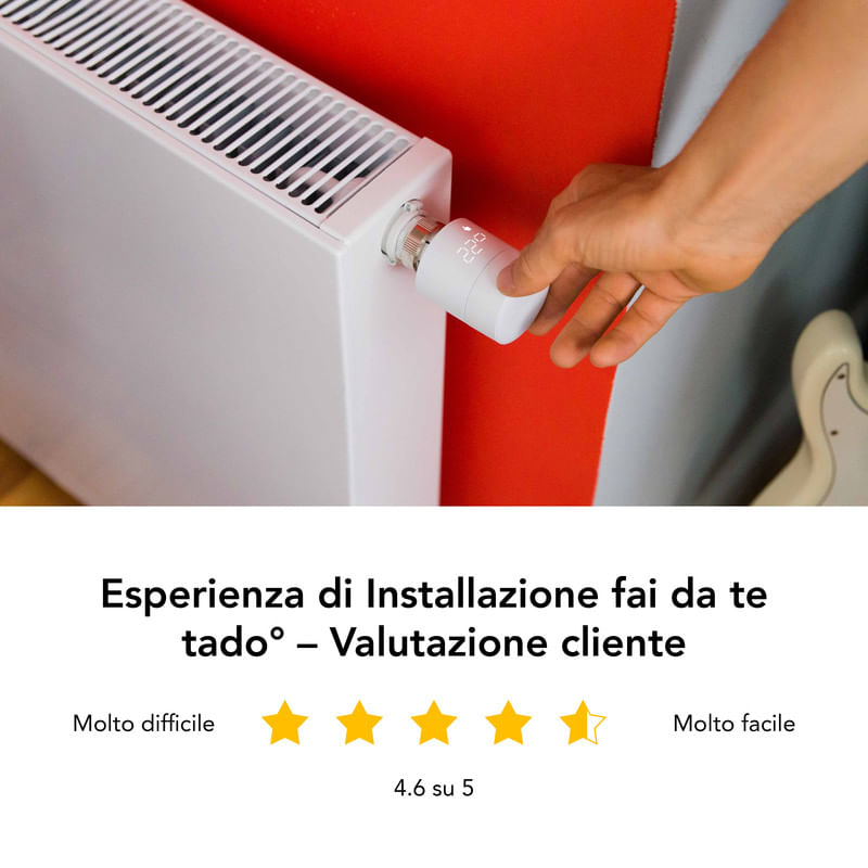 Recensione Tado° valvole/teste termostatiche: tutte le temperature