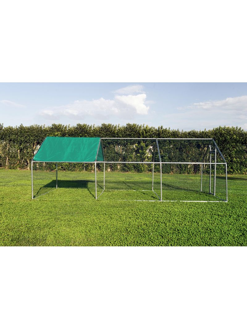 Gabbia per animali da esterno - Recinto per Polli 4 x 3m x 2m H - 12 mq