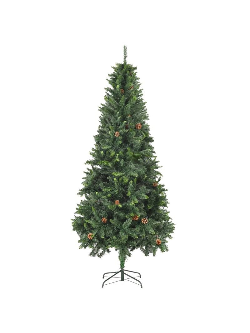 Albero di Natale Majestic con pigne 210 cm