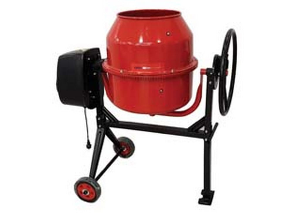 Betoniera Elettrica Frontale | 135 Litri | 550W | Motore 220V | Ingranaggi Ghisa | 42.5 Kg - Foto 5